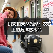 贝壳扣天然光泽：衣着上的海洋艺术品（图4）