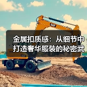 金属扣质感:从细节中打造奢华服装的秘密武器(图2) 金属扣质感:从细节中打造奢华服装的秘密武器(图2)