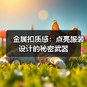 金属扣质感:点亮服装设计的秘密武器(图3) 金属扣质感:点亮服装设计的秘密武器(图3)