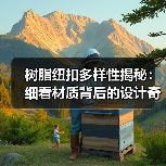 树脂纽扣多样性揭秘：细看材质背后的设计奇迹