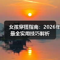 女孩穿搭指南：2026年最全实用技巧解析（图3）