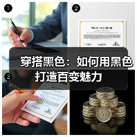 穿搭黑色：如何用黑色打造百变魅力（图1）