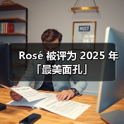 Rosé 被评为 2025 年「最美面孔」