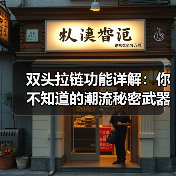 双头拉链功能详解：你不知道的潮流秘密武器