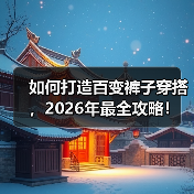 如何打造百变裤子穿搭，2026年最全攻略！