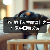 Ye 的「人生愿望」之一:来中国看长城(图2) Ye 的「人生愿望」之一:来中国看长城(图2)