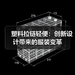 塑料拉链轻便:创新设计带来的服装变革(图1) 塑料拉链轻便:创新设计带来的服装变革(图1)