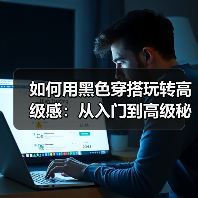 如何用黑色穿搭玩转高级感:从入门到高级秘籍(图2) 如何用黑色穿搭玩转高级感:从入门到高级秘籍(图2)
