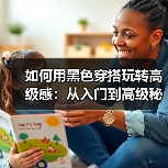 如何用黑色穿搭玩转高级感:从入门到高级秘籍(图3) 如何用黑色穿搭玩转高级感:从入门到高级秘籍(图3)