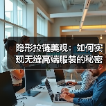 隐形拉链美观：如何实现无缝高端服装的秘密武器（图1）