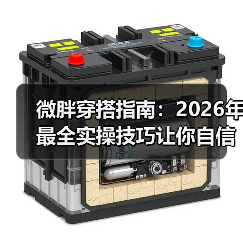 微胖穿搭指南:2026年最全实操技巧让你自信又好看(图4) 微胖穿搭指南:2026年最全实操技巧让你自信又好看(图4)