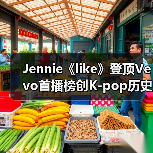 Jennie《like》登顶Vevo首播榜创K-pop历史（图2）