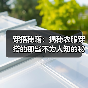 穿搭秘籍：揭秘衣服穿搭的那些不为人知的秘密（图2）
