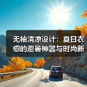 无袖清凉设计：夏日衣橱的避暑神器与时尚新宠（图2）