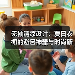 无袖清凉设计：夏日衣橱的避暑神器与时尚新宠（图1）