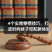 4个实用穿搭技巧，打造时尚裤子搭配新体验（图2）