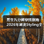 男生九分裤穿搭指南:2026年潮流Styling全攻略(图3) 男生九分裤穿搭指南:2026年潮流Styling全攻略(图3)
