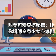 甜美可爱穿搭秘籍：让你瞬间变身少女心爆棚的绝佳指南（图2）