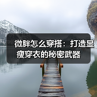 微胖怎么穿搭:打造显瘦穿衣的秘密武器(图2) 微胖怎么穿搭:打造显瘦穿衣的秘密武器(图2)