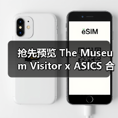 抢先预览 The Museum Visitor x ASICS 合作鞋款（图1）