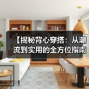 【揭秘背心穿搭：从潮流到实用的全方位指南】（图2）