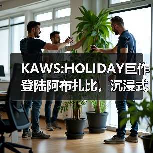 KAWS:HOLIDAY巨作登陆阿布扎比,沉浸式灯光艺术展惊艳亮相(图3) KAWS:HOLIDAY巨作登陆阿布扎比,沉浸式灯光艺术展惊艳亮相(图3)