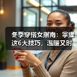 冬季穿搭女指南：掌握这6大技巧，温暖又时尚！（图2）