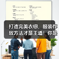 打造完美衣橱，服装存放方法才是王道！你是否曾经为衣服皱巴巴，找不到合适的衣架，或是存放时衣物变形、发霉而烦恼？其实，懂得科学合理的服装存放方法，不仅能延长衣物的（图3）
