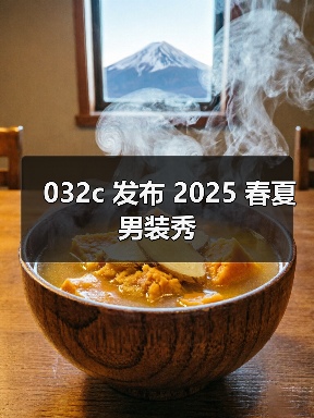 032c 发布 2025 春夏男装秀