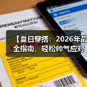 【夏日穿搭：2026年最全指南，轻松帅气应对高温】