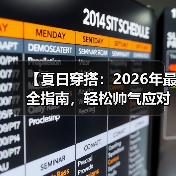 【夏日穿搭：2026年最全指南，轻松帅气应对高温】（图4）
