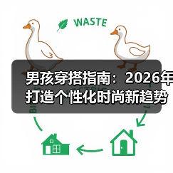 男孩穿搭指南：2026年打造个性化时尚新趋势