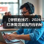 【穿搭拍技巧：2026年打造高效潮流内容的秘密武器】（图1）