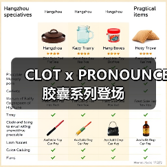 CLOT x PRONOUNCE 胶囊系列登场