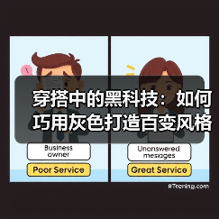 穿搭中的黑科技：如何巧用灰色打造百变风格（图2）