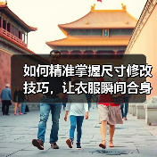 如何精准掌握尺寸修改技巧，让衣服瞬间合身