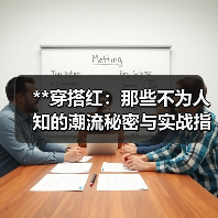 **穿搭红：那些不为人知的潮流秘密与实战指南**（图4）