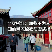 **穿搭红：那些不为人知的潮流秘密与实战指南**（图3）