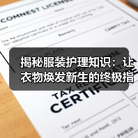 揭秘服装护理知识:让衣物焕发新生的终极指南(图3) 揭秘服装护理知识:让衣物焕发新生的终极指南(图3)