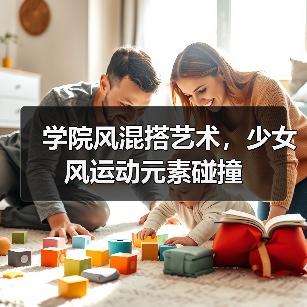 学院风混搭艺术,少女风运动元素碰撞(图2) 学院风混搭艺术,少女风运动元素碰撞(图2)