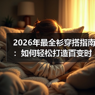 2026年最全衫穿搭指南：如何轻松打造百变时尚造型（图2）