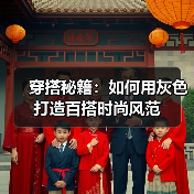 穿搭秘籍：如何用灰色打造百搭时尚风范