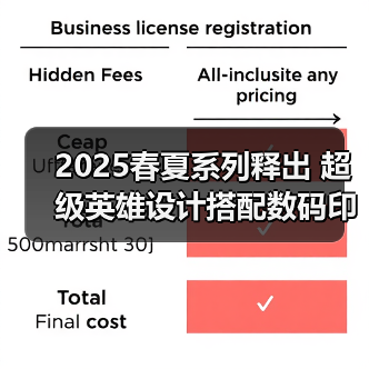 2025春夏系列释出 超级英雄设计搭配数码印花引领潮流（图1）