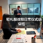轻礼服诠释日常仪式感穿搭（图1）