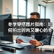 冬季穿搭图片指南：如何拍出时尚又暖心的冬日造型（图4）