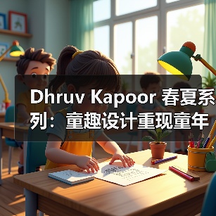 Dhruv Kapoor 春夏系列:童趣设计重现童年回忆(图2) Dhruv Kapoor 春夏系列:童趣设计重现童年回忆(图2)