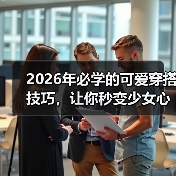 2026年必学的可爱穿搭技巧,让你秒变少女心女生(图2) 2026年必学的可爱穿搭技巧,让你秒变少女心女生(图2)