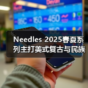 Needles 2025春夏系列主打美式复古与民族风,有哪些亮点?(图4) Needles 2025春夏系列主打美式复古与民族风,有哪些亮点?(图4)