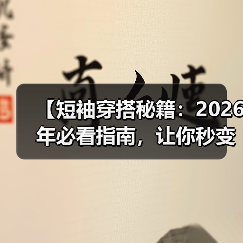 【短袖穿搭秘籍:2026年必看指南,让你秒变时尚达人】(图2) 【短袖穿搭秘籍:2026年必看指南,让你秒变时尚达人】(图2)
