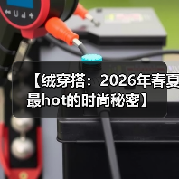 【绒穿搭：2026年春夏最hot的时尚秘密】（图1）